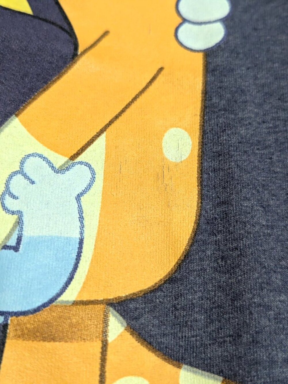 Bluey Shirt Adult Large Cartoon Family Graphic‎ Crew Neck Tee T-Shirt Heather - Picture 5 of 7